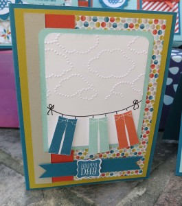 Pattern Occasions card # 1