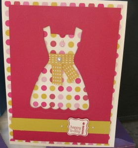 All dressed up Card # 4