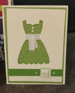 All dressed up Card # 6