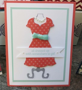 All Dressed Up Card