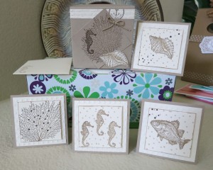 By the Sea Box and 4 Cards