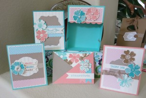 Flower Shop Box and 4 Cards