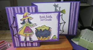 Cauldron Bubble Witch Card2